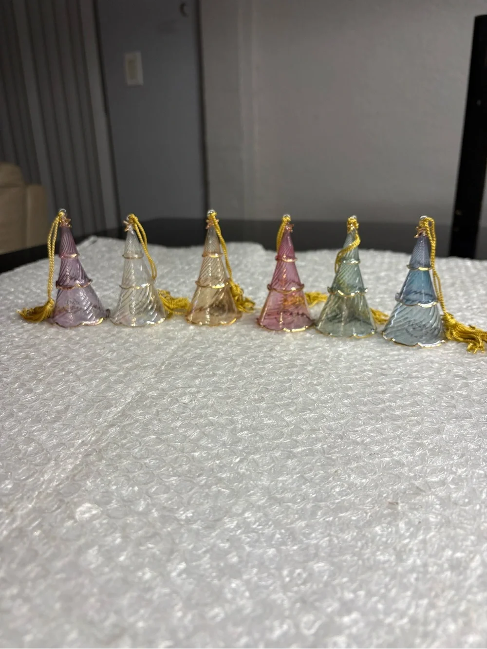 Lenox set of 6 tree ornaments